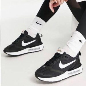 The Nike Air Max Dawn Black Summit White womens 8